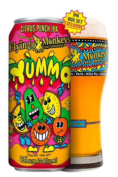 YUMMO Citrus Punch IPA | Flying Monkeys Craft Brewery
